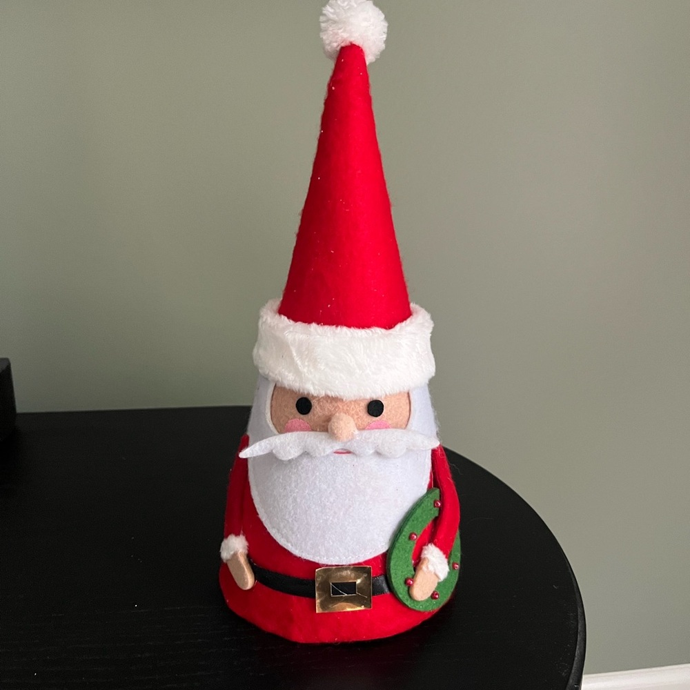 Target Red and White Santa Decor